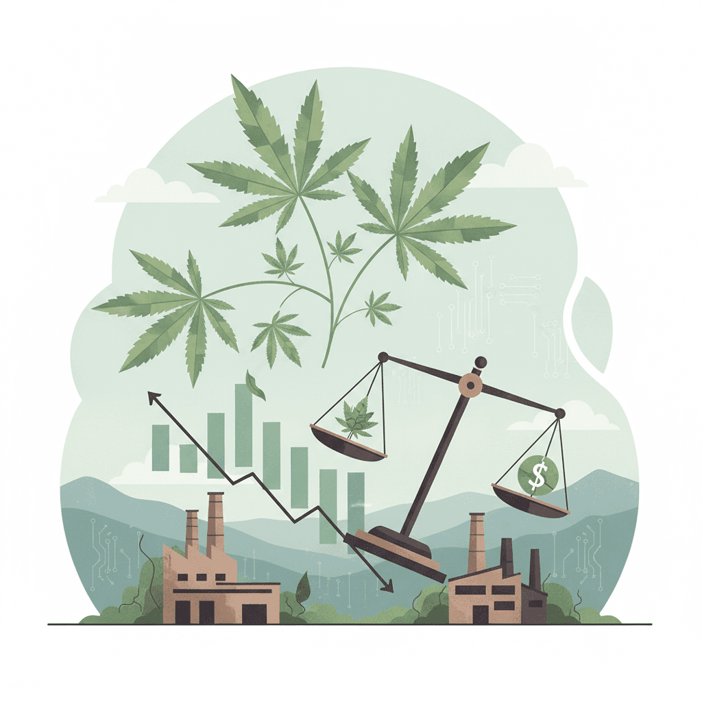 Demissões em massa em fabricantes de cannabis da Califórnia refletem crise do mercado